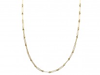 Edwardian 9ct Gold Decorative Chain