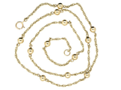 9ct Gold Bobbles Chain