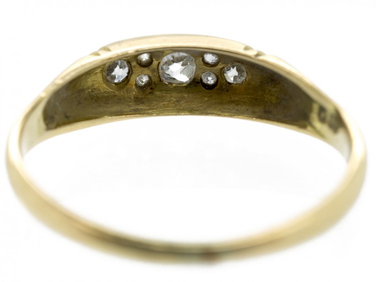 Victorian 18ct Gold & Diamond Ring