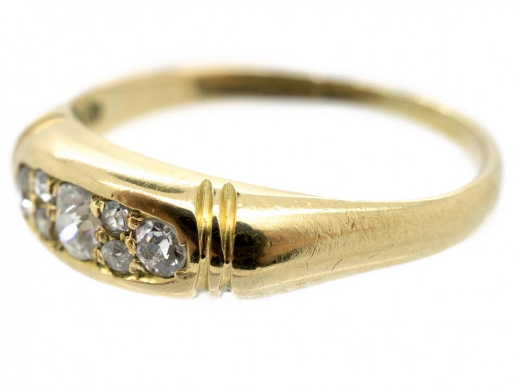 Victorian 18ct Gold & Diamond Ring