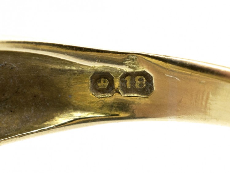 Victorian 18ct Gold & Diamond Ring