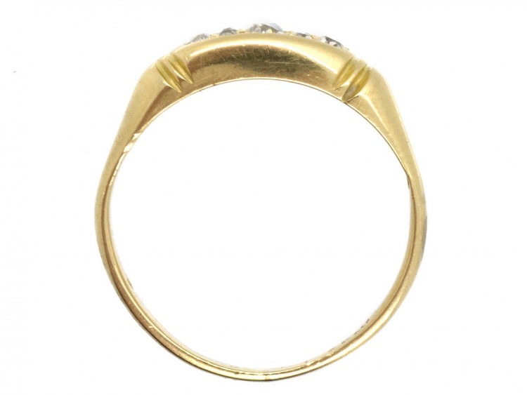 Victorian 18ct Gold & Diamond Ring