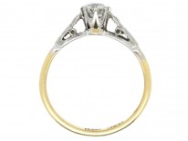 Art Deco Diamond Solitaire Ring