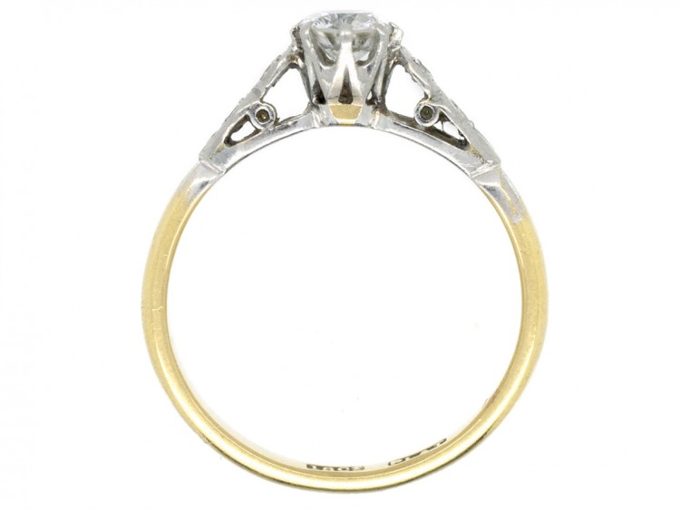 Art Deco Diamond Solitaire Ring