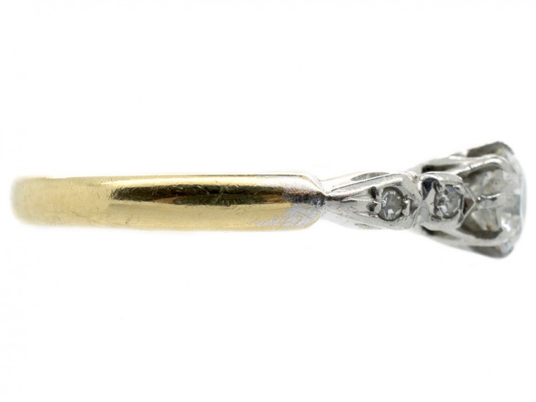 Art Deco Diamond Solitaire Ring