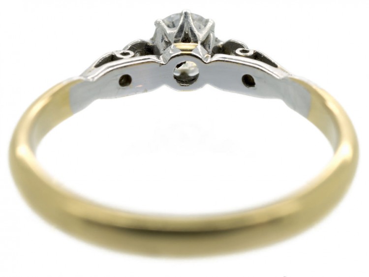 Art Deco Diamond Solitaire Ring