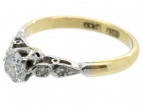 Art Deco Diamond Solitaire Ring