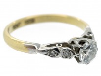 Art Deco Diamond Solitaire Ring