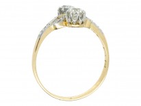 Edwardian Two Stone Diamond Figure of Eight Ring