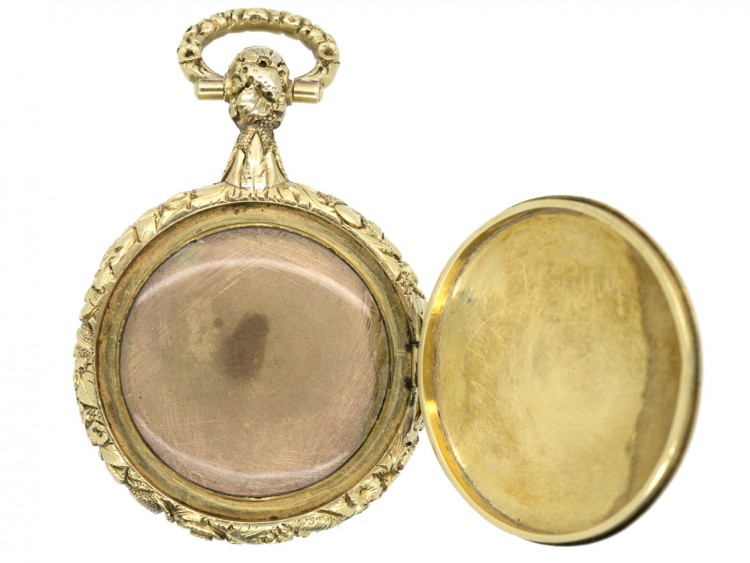 Georgian 18ct Gold Vinaigrette Locket