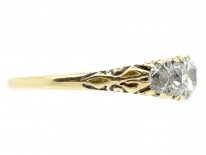 Victorian Five Stone Old Mine Cut Diamond Ring