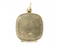Georgian Engraved Gold Cased Locket