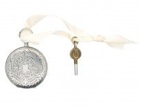 Victorian Swiss Silver Pocket Watch