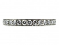 Platinum & Diamond Eternity Ring made by Asprey