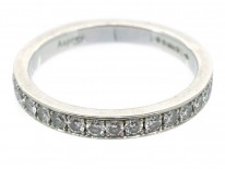 Platinum & Diamond Eternity Ring made by Asprey