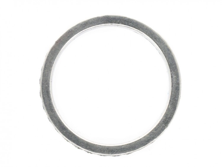 Platinum & Diamond Eternity Ring made by Asprey