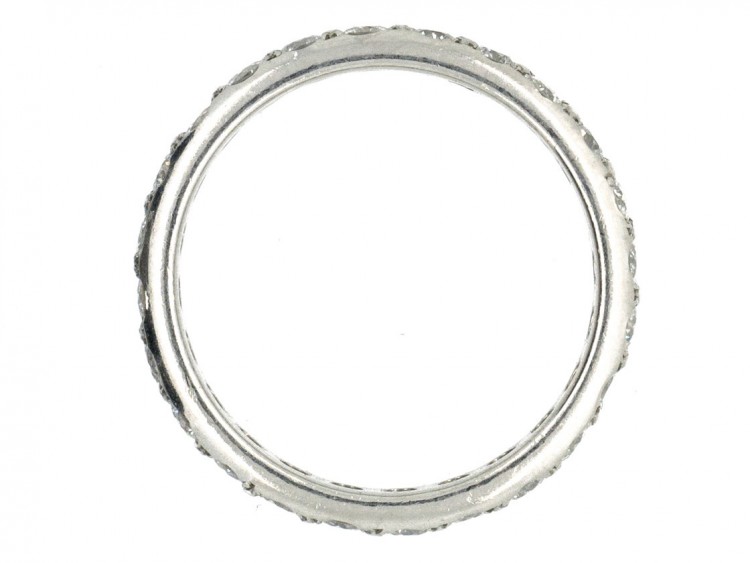 Art Deco Platinum & Diamond Eternity Ring