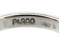 Art Deco Platinum & Diamond Eternity Ring