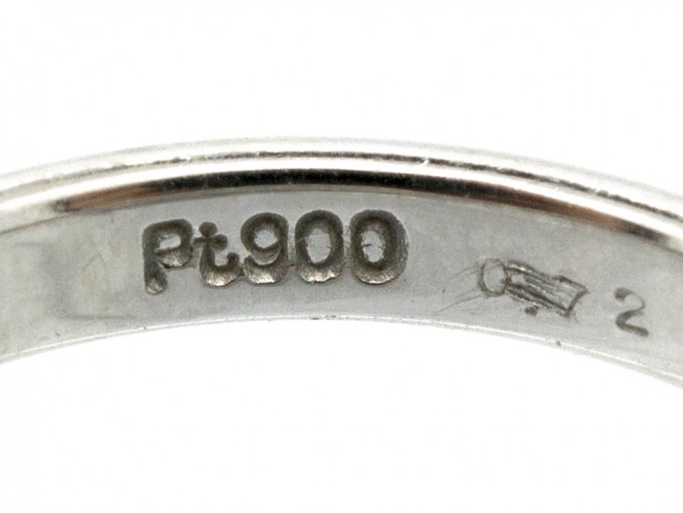 Art Deco Platinum & Diamond Eternity Ring