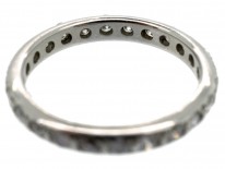 Art Deco Platinum & Diamond Eternity Ring