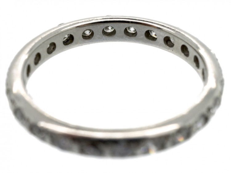Art Deco Platinum & Diamond Eternity Ring