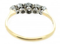 18ct Gold Diamond Five Stone Ring