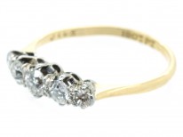 18ct Gold Diamond Five Stone Ring