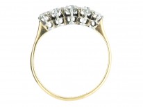 18ct Gold Diamond Five Stone Ring