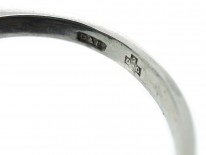 Platinum Three Stone Diamond Ring