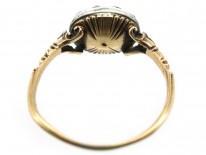 Georgian Oval Diamond Cluster Ring