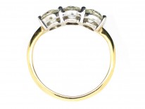 18ct Gold Three Stone Diamond Ring