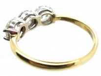18ct Gold Three Stone Diamond Ring