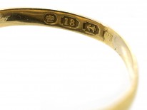 Victorian 18ct Gold & Old Mind Cut Diamond Ring