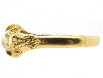Victorian 18ct Gold & Old Mind Cut Diamond Ring