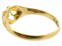 Victorian 18ct Gold & Old Mind Cut Diamond Ring