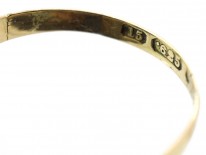 Late Georgian 15ct Gold Gem Set Token of Affection Ring