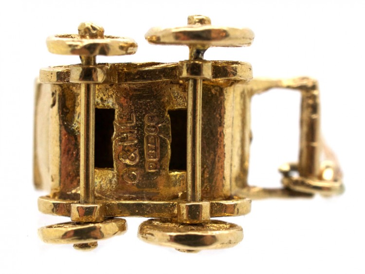 9ct Gold Baby in Pram Charm