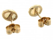 9ct Gold Opal Earrings
