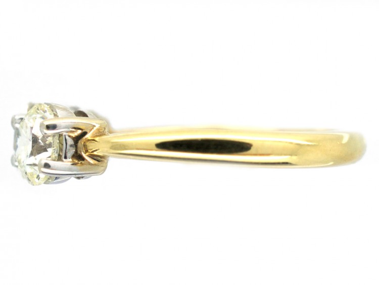 18ct Gold Three Stone Diamond Ring