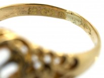 Victorian 18ct Gold & Old Mine Cut Diamond Ring