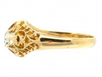 Victorian 18ct Gold & Old Mine Cut Diamond Ring