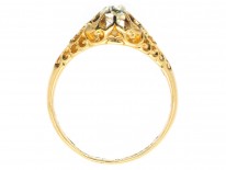Victorian 18ct Gold & Old Mine Cut Diamond Ring