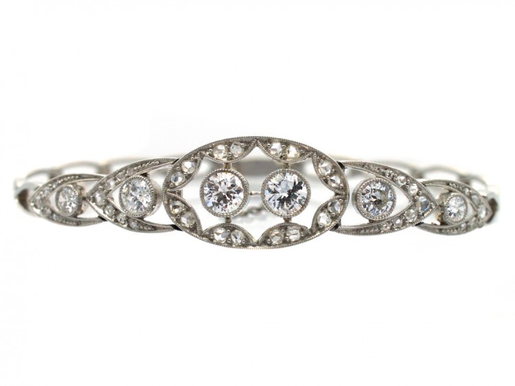Art Deco Platinum & Diamond Bracelet