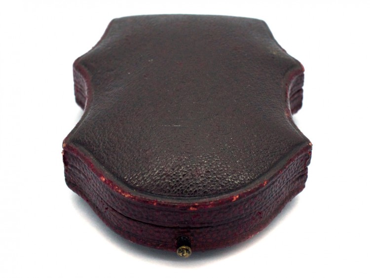 Edwardian 15ct Gold Suffragette Pendant in Original Case