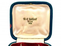 Belle Epoque Diamond Drop Earrings in Original Case