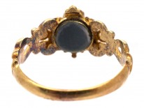 Regency Ruby & Natural Pearl 15ct Gold Ring