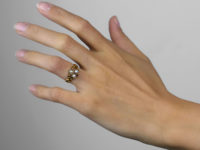 Regency Ruby & Natural Pearl 15ct Gold Ring