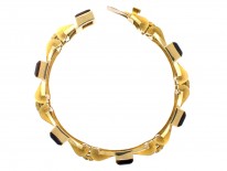 9ct Gold & Madeira Citrine 1960s Bracelet