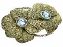 Theodor Farhner Silver & Marcasite Brooch