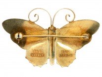 Silver Gilt & Enamel Brooch by David Anderson